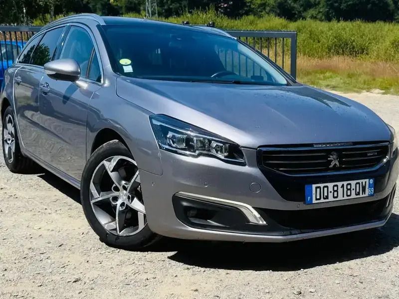 Gris Utilisé 2015 Peugeot 508 Break | 11 300 € (Prix juste) - Image 1/4