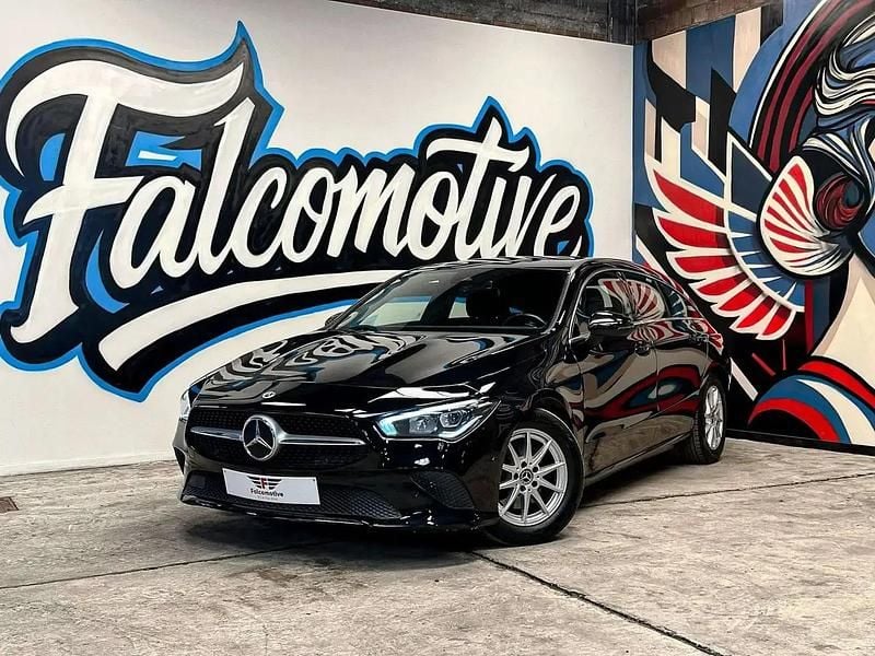 Noir Occasion 2021 Mercedes CLA180 Berline | 19 990 € (Super prix) - Image 1/2
