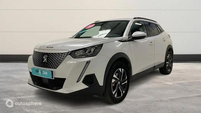 Blanc Occasion 2021 Peugeot e-2008 Allure SUV | 15 999 € (Prix juste) - Image 1/4