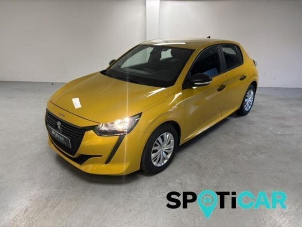 Jaune Utilisé 2021 Peugeot 208 S Citadine | 11 490 € (Prix juste) - Image 1/4