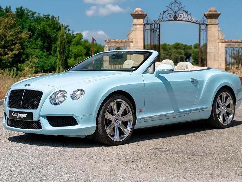 Occasion Bentley Continental GT Convertible 507 ch (372 kW) 2012 Bleu Cabriolet