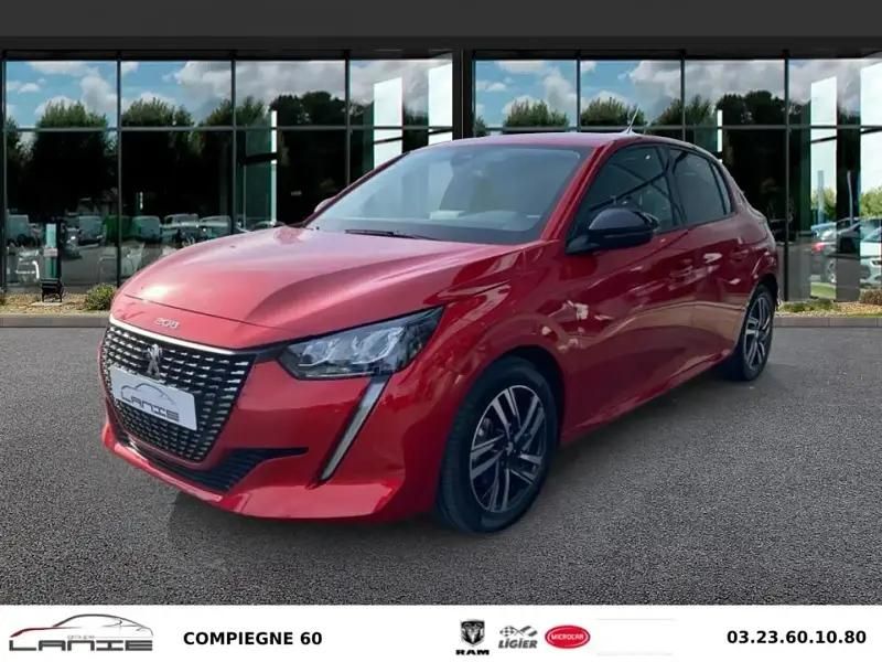 Rouge Utilisé 2023 Peugeot 208 Allure Citadine | 14 990 € (Prix juste) - Image 1/4