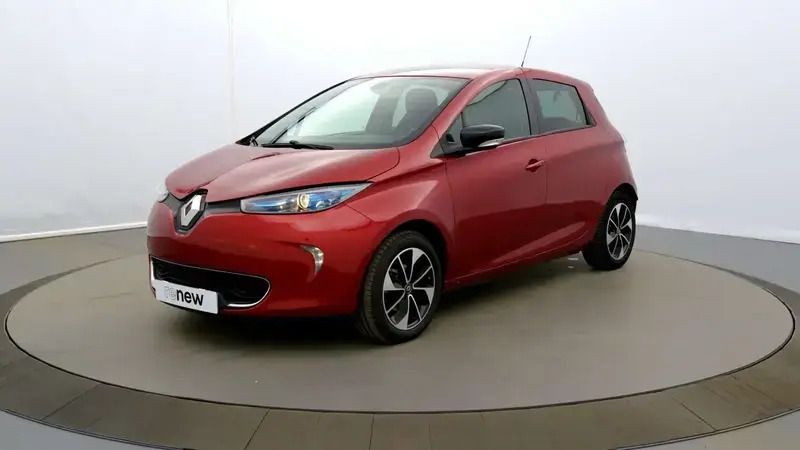 Rouge Utilisé 2019 Renault Zoe Intens Citadine | 7 280 € (Super prix) - Image 1/4