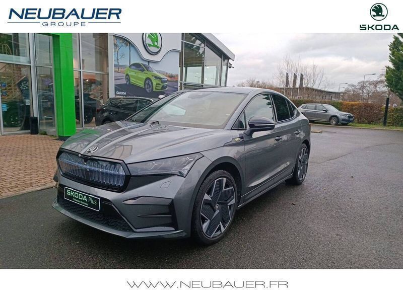 Gris Utilisé 2023 Skoda Enyaq iV RS SUV | 43 500 € (Prix juste) - Image 1/4