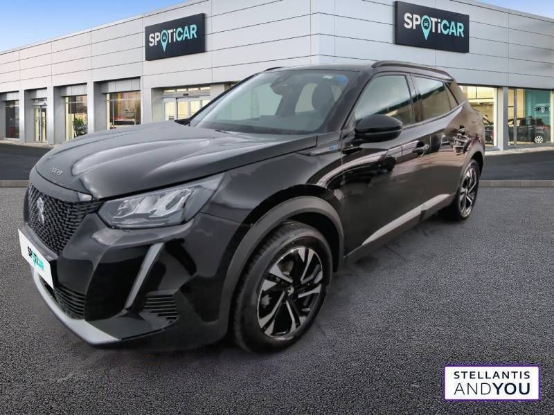 Noir Utilisé 2020 Peugeot e-2008 Allure SUV | 17 640 € (Prix juste) - Image 1/3