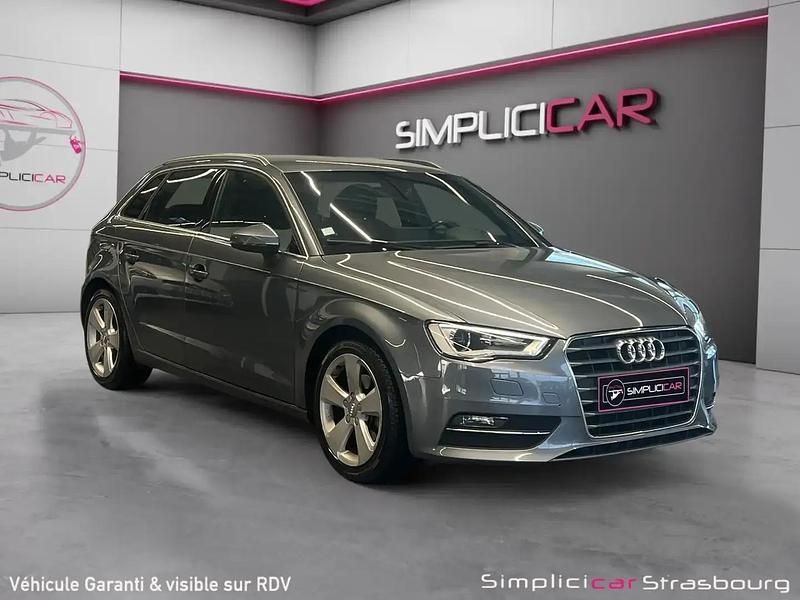 Occasion Audi A3 Ambiente 110 ch (80 kW) 2016 Gris Berline