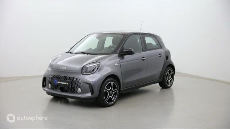 Tridion noir/gris graphite Utilisé 2021 Smart ForFour Electric Drive Prime Berline | 12 499 € (Prix juste) - Image 1/4