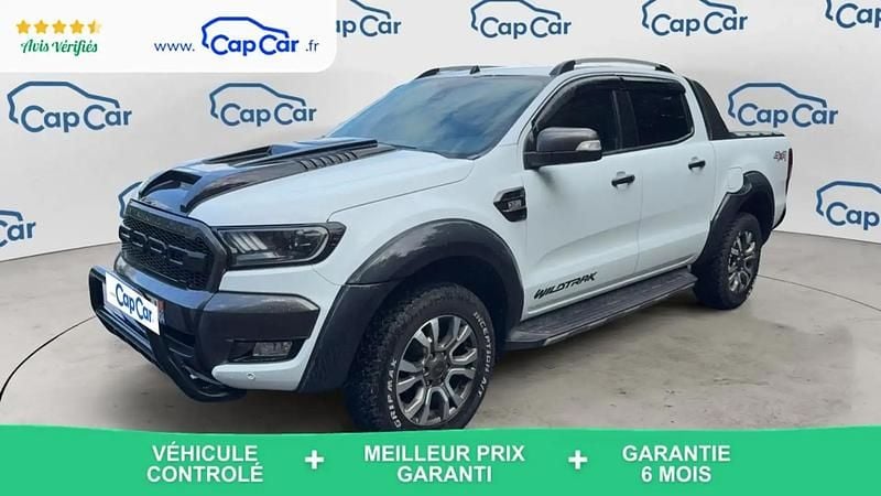 Blanc Utilisé 2017 Ford Ranger Wildtrack Pick-up | 26 490 € (Prix juste) - Image 1/4