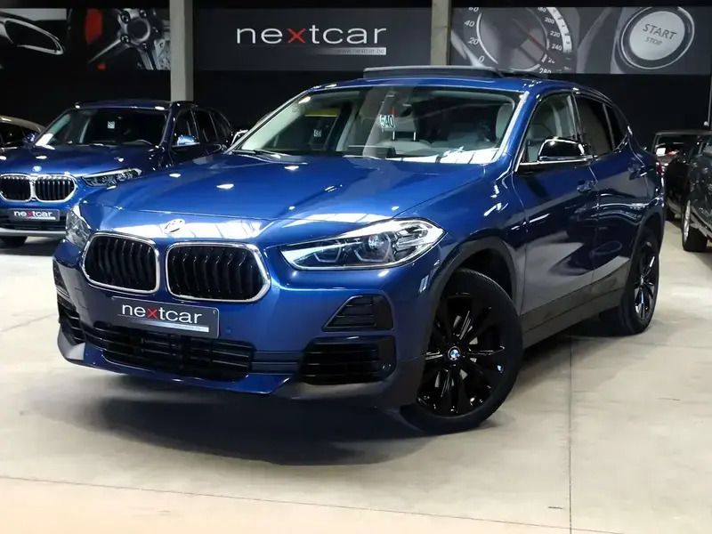 Bleu Utilisé 2020 BMW X2 Sport Line SUV | 22 990 € (Bon prix) - Image 1/4