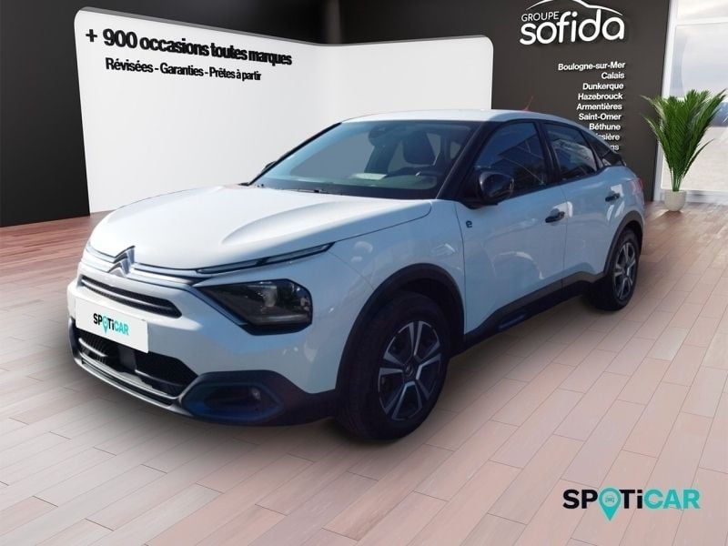 Blanc Utilisé 2021 Citroën e-C4 Business Class Berline | 15 690 € (Prix juste) - Image 1/3