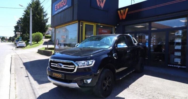Noir Utilisé 2020 Ford Ranger Limited Pick-up | 23 989 € (Prix juste) - Image 1/4