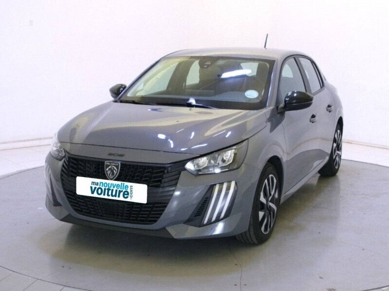 Gris Utilisé 2024 Peugeot 208 Active Citadine | 15 680 € (Prix juste) - Image 1/4