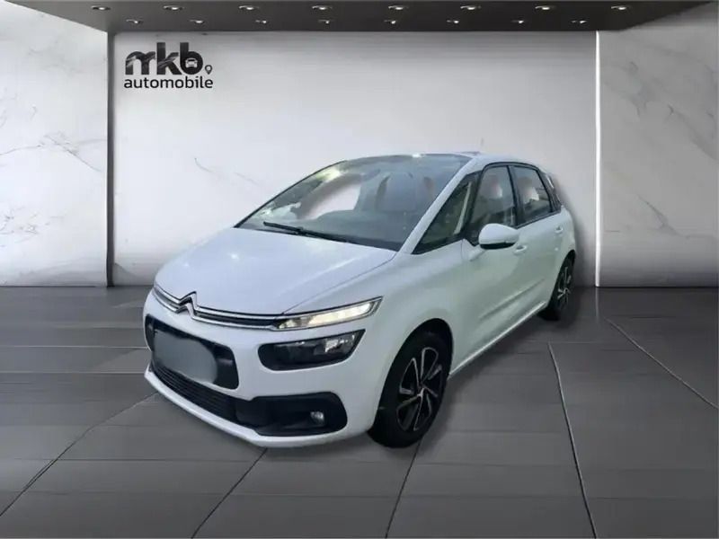 Blanc Utilisé 2019 Citroën C4 SpaceTourer Monospace | 7 590 € (Prix juste) - Image 1/4