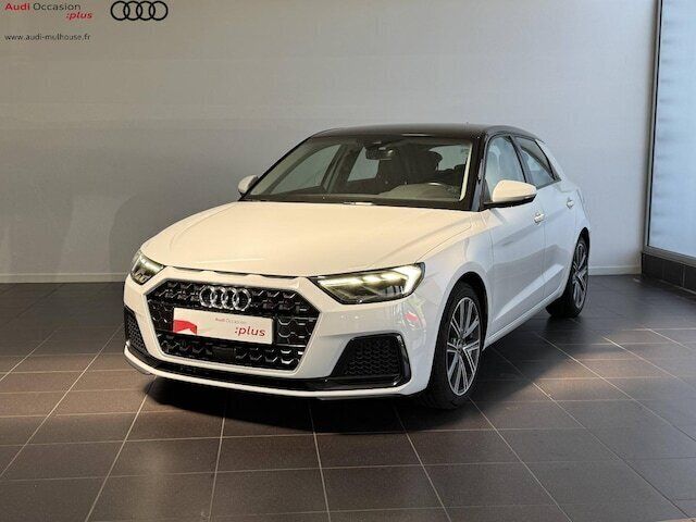 Blanc glacier métallisé Utilisé 2022 Audi A1 Sportback Advanced Plus Citadine | 21 497 € (Prix juste) - Image 1/4