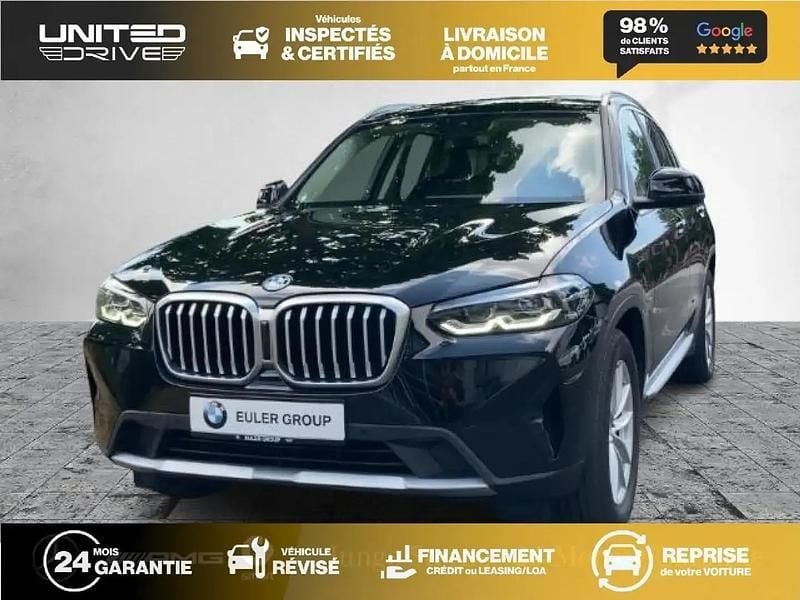 Noir Occasion 2022 BMW X3 SUV | 37 750 € (Super prix) - Image 1/4