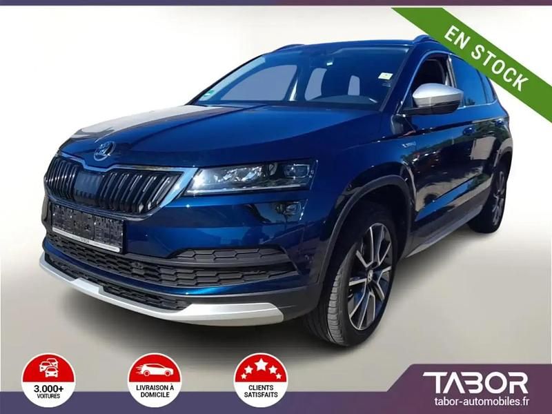 Bleu Utilisé 2021 Skoda Karoq SUV | 25 988 € - Image 1/4
