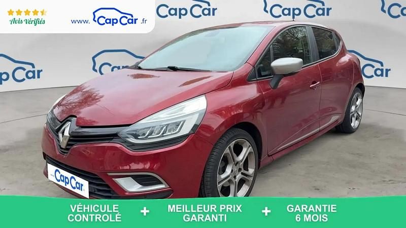 Rouge Utilisé 2017 Renault Clio IV GT-Line Citadine | 9 990 € (Bon prix) - Image 1/4