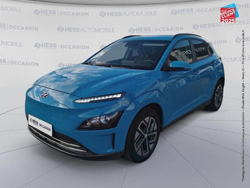 Bleue Occasion 2022 Hyundai Kona SUV | 15 499 € (Super prix) - Image 1/4