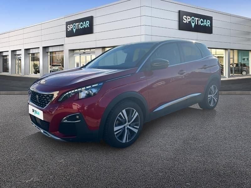 Rouge ultimate (s) Occasion 2017 Peugeot 3008 GT-line SUV | 10 999 € (Super prix) - Image 1/3