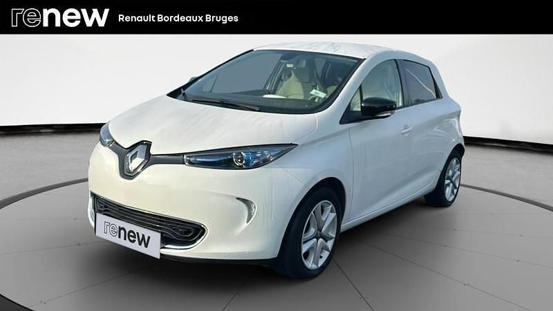 Blanc Utilisé 2019 Renault Zoe Zen Citadine | 8 190 € (Prix juste) - Image 1/4