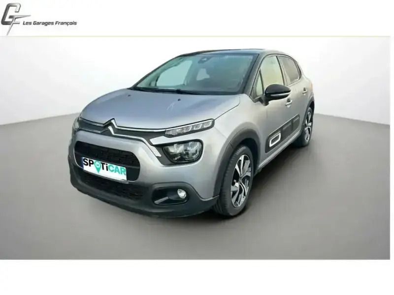 Gris Utilisé 2022 Citroën C3 Shine Citadine | 15 990 € (Prix assez cher) - Image 1/4