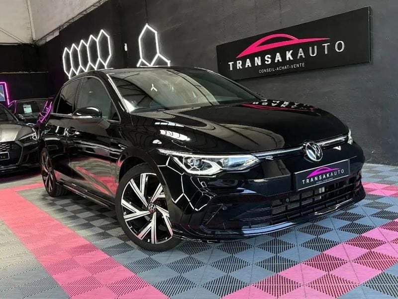 Noir Utilisé 2020 VW Golf VIII R-line Citadine | 23 490 € (Prix juste) - Image 1/4