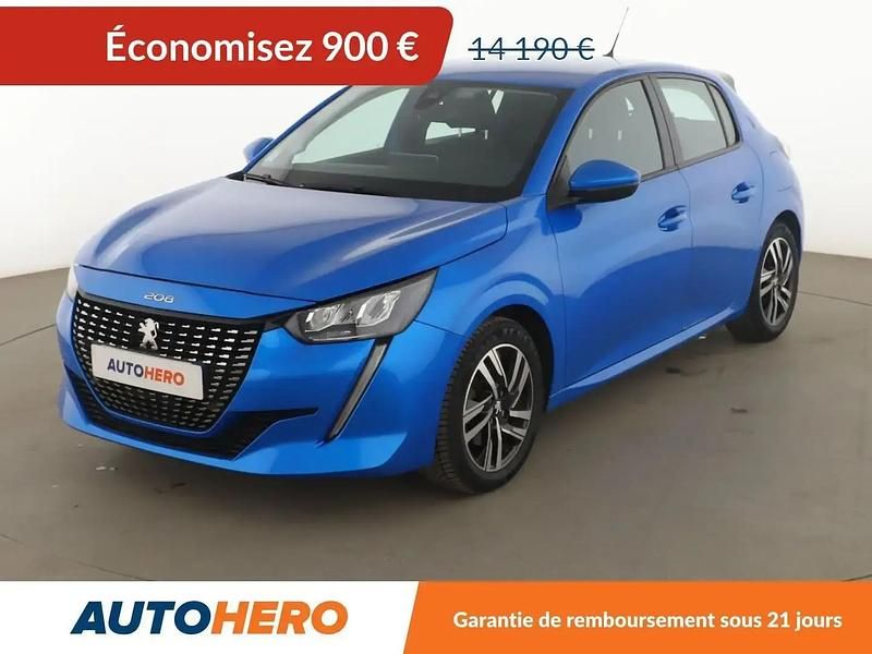 Bleu Utilisé 2020 Peugeot 208 Allure Citadine | 13 290 € (Prix juste) - Image 1/2