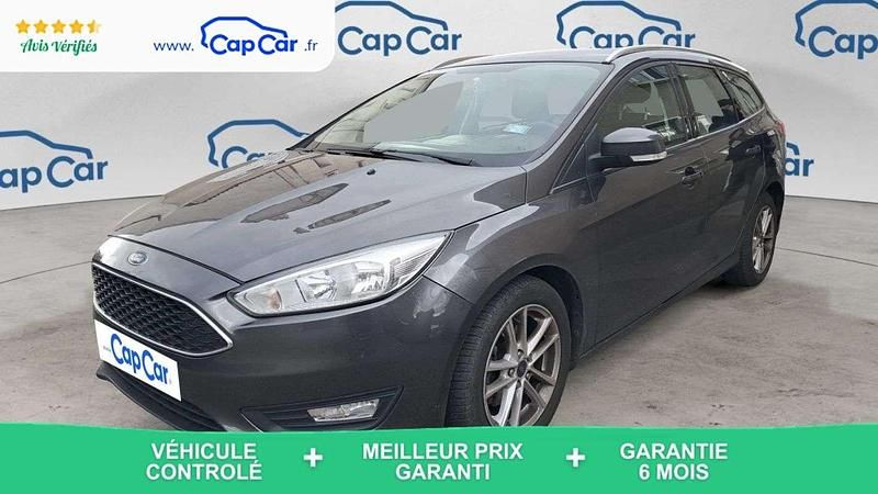 Occasion Ford Focus Titanium 120 ch (88 kW) 2017 Gris Citadine