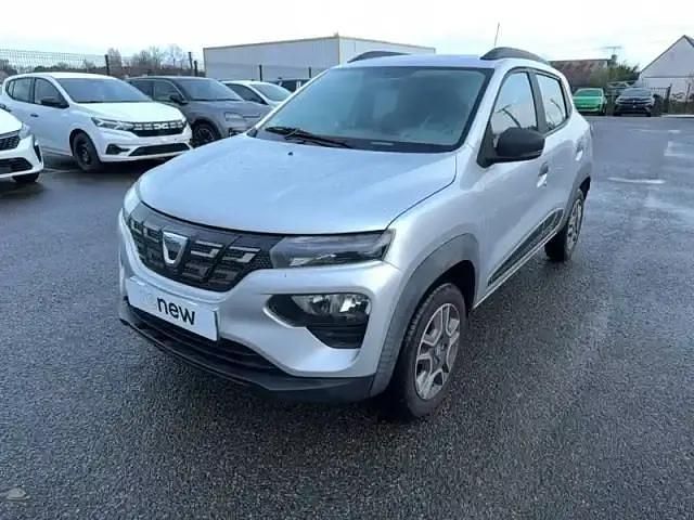 Gris diamond silver Occasion 2021 Dacia Spring Citadine | 8 990 € (Super prix) - Image 1/4