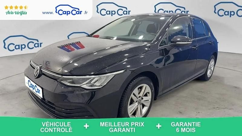 Noir Occasion 2022 VW Golf Life Berline | 20 130 € (Bon prix) - Image 1/4