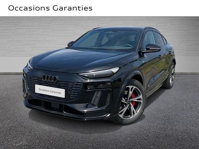 Noir mythic métallisé Occasion 2025 Audi Q6 Sportback e-tron S-Line SUV | 71 990 € - Image 1/4
