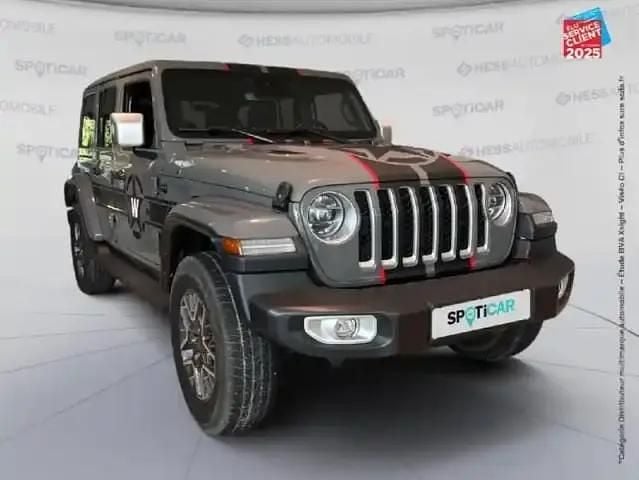 Occasion Jeep Wrangler Unlimited Overland 2022 Sting gray SUV