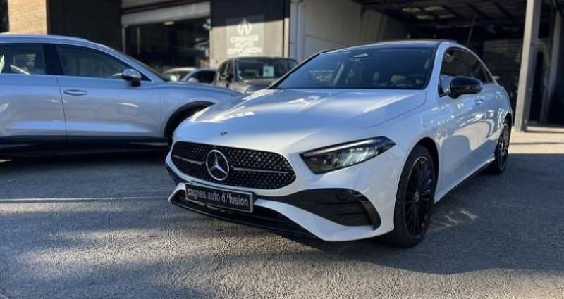 Blanc Occasion 2023 Mercedes A250 AMG line Berline | 37 500 € (Prix cher) - Image 1/4