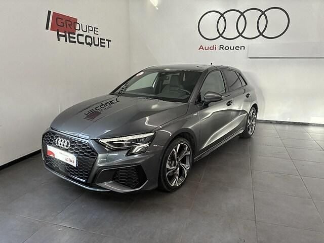 Gris daytona nacré Occasion 2023 Audi A3 S-Line | 32 590 € (Prix assez cher) - Image 1/4