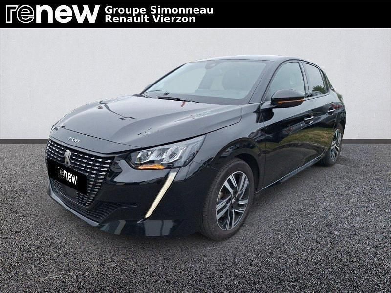Noir Utilisé 2022 Peugeot 208 Allure Citadine | 13 490 € (Prix juste) - Image 1/4
