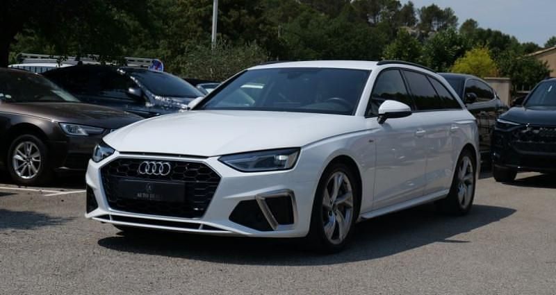 Blanc Utilisé 2022 Audi A4 S-Line Break | 33 990 € (Prix juste) - Image 1/4