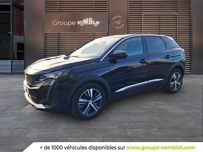 Noir Utilisé 2022 Peugeot 3008 Allure | 14 990 € (Super prix) - Image 1/4