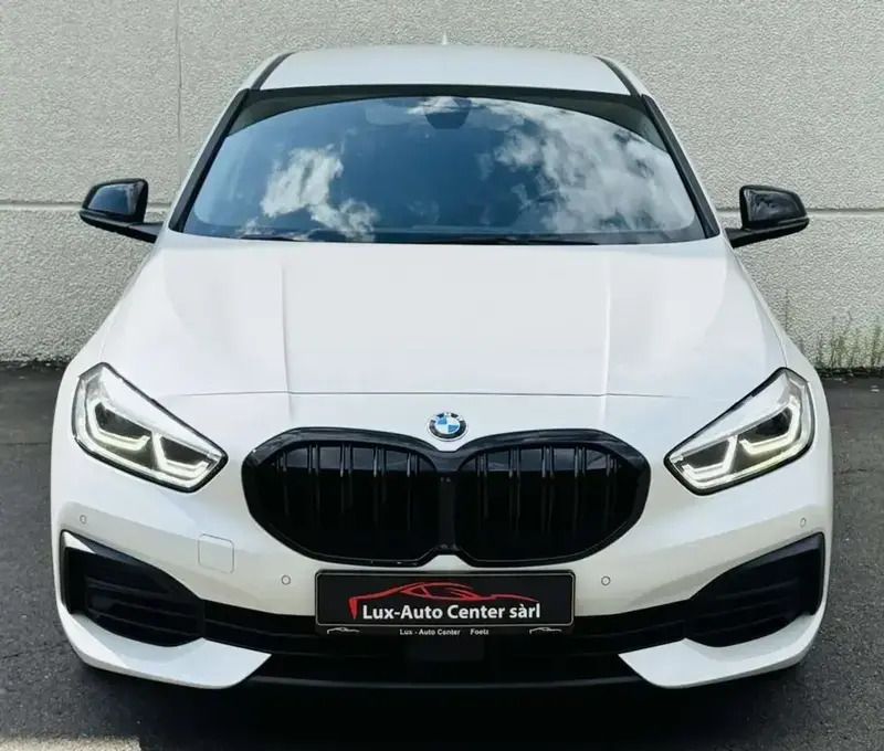 Blanc Utilisé 2021 BMW 116 Sport Line Citadine | 19 900 € (Super prix) - Image 1/4