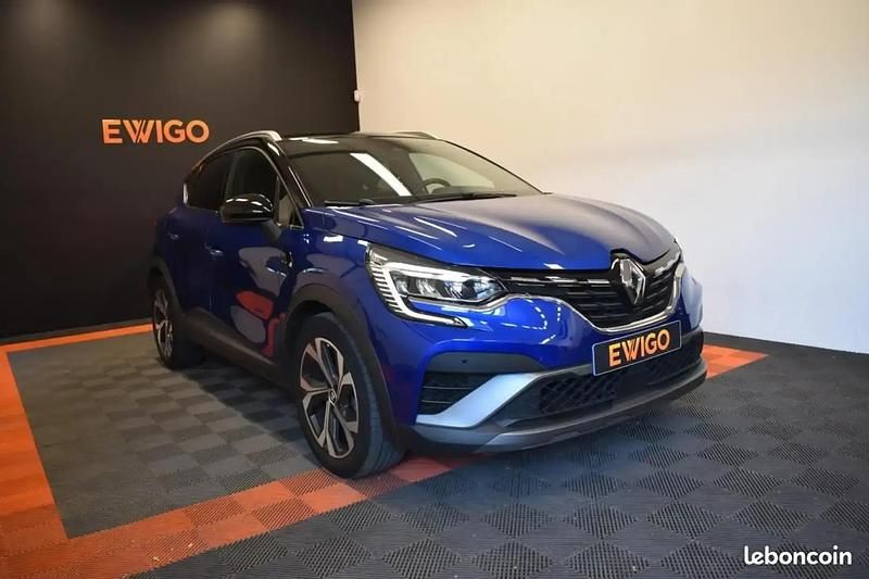 Bleu Utilisé 2022 Renault Captur RS Line SUV | 17 990 € (Prix juste) - Image 1/4