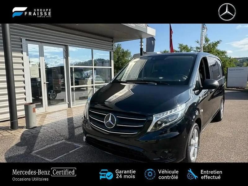 Noir Utilisé 2020 Mercedes Vito Monospace | 38 400 € (Prix assez cher) - Image 1/4