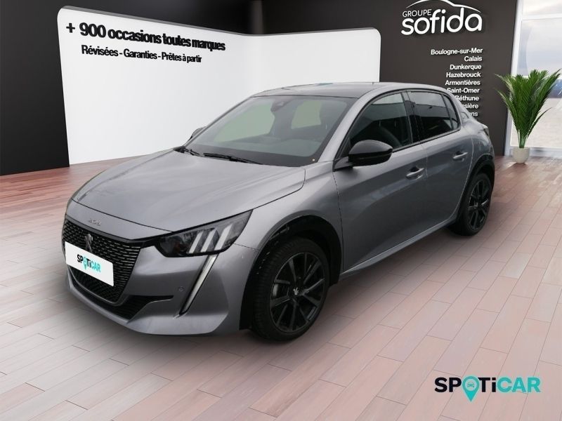 Gris Utilisé 2023 Peugeot 208 GT Citadine | 18 990 € (Prix juste) - Image 1/3