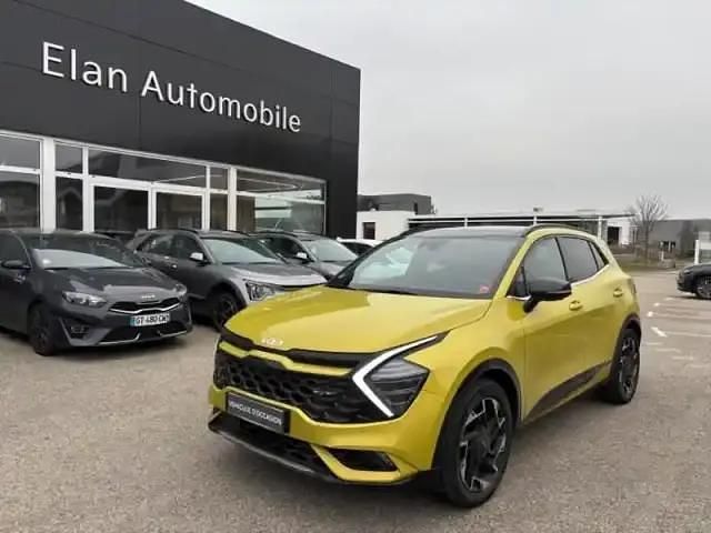 Jaune cédrat métallisé Occasion 2023 Kia Sportage GT-Line SUV | 33 900 € (Prix juste) - Image 1/4