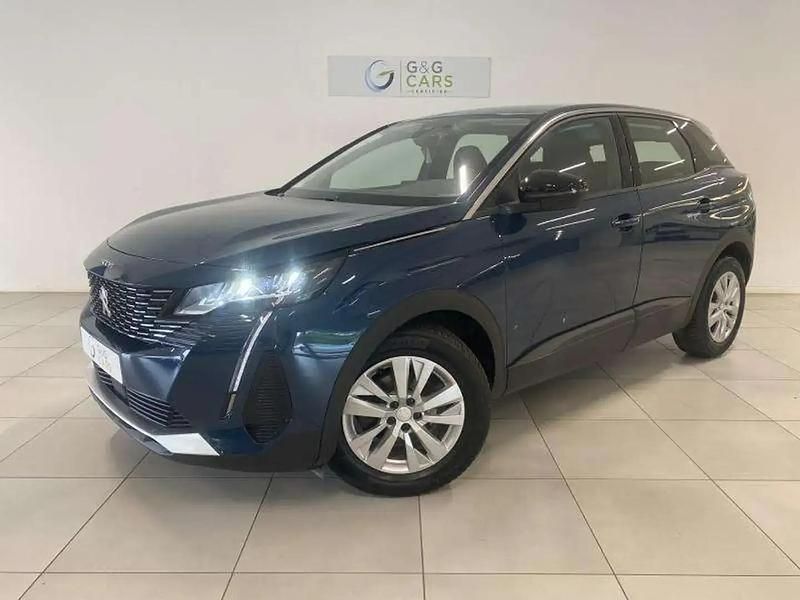 Bleu Utilisé 2022 Peugeot 3008 Active SUV | 21 990 € (Prix juste) - Image 1/4