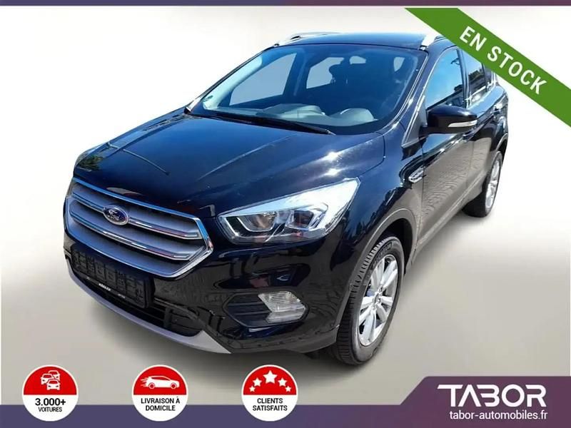 Noir Utilisé 2018 Ford Kuga Titanium SUV | 15 288 € (Prix juste) - Image 1/4