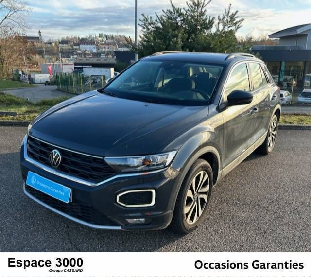 Gris Utilisé 2021 VW T-Roc Active SUV | 21 980 € (Prix juste) - Image 1/3