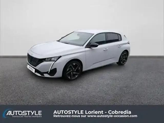 Blanc okénite (m) Nouvelle 2025 Peugeot 308 Allure Berline | 26 490 € (Prix juste) - Image 1/4