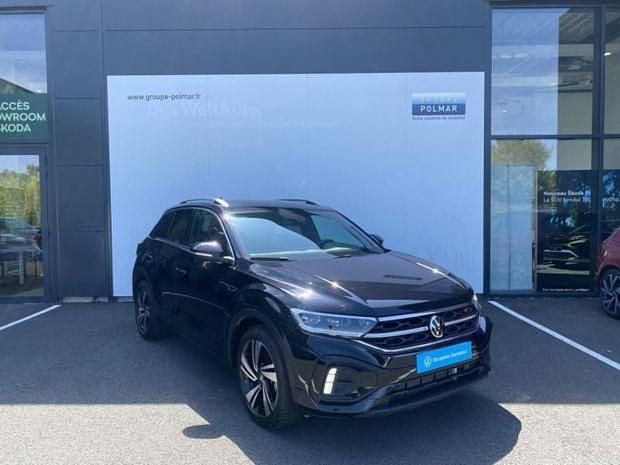 Noir Utilisé 2024 VW T-Roc R-line SUV | 32 980 € (Prix juste) - Image 1/4