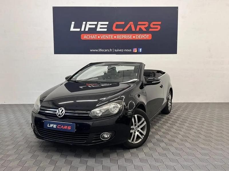 Noir Utilisé 2014 VW Golf Cabriolet Cabriolet | 9 490 € - Image 1/4