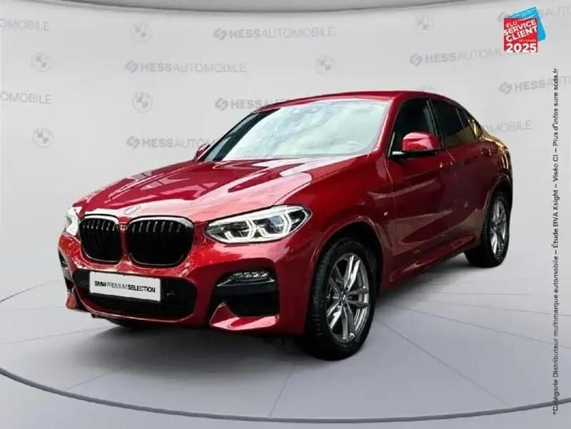 Rouge Utilisé 2021 BMW X4 M Sport SUV | 39 999 € (Super prix) - Image 1/4