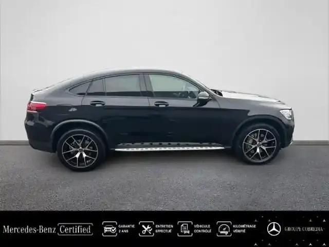 Occasion Mercedes GLC300 AMG line 2022 Noir obsidienne métallisé Coupé